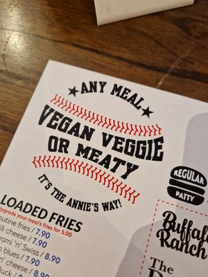  at Annie's Burger Shack in Nottingham