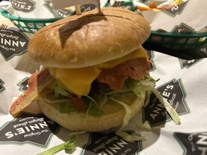   at Annie's Burger Shack in Nottingham