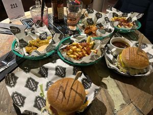   at Annie's Burger Shack in Nottingham