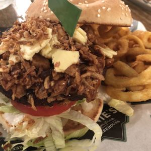 North Carolina close up  at Annie's Burger Shack in Nottingham