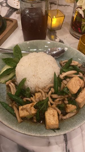 Kraprow vegan   at Thaihey Thaifood in New Orleans