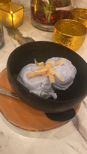 Coconut Icecream  at Thaihey Thaifood in New Orleans