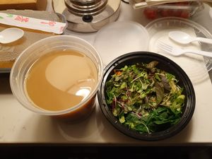 Vegan boat noodle at Thaihey Thaifood in New Orleans