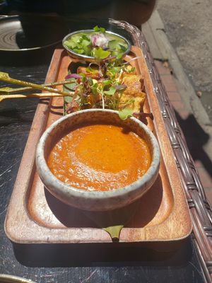 Tofu satay at Thaihey Thaifood in New Orleans