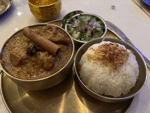 Massaman Jackfruit Curry  at Thaihey Thaifood in New Orleans