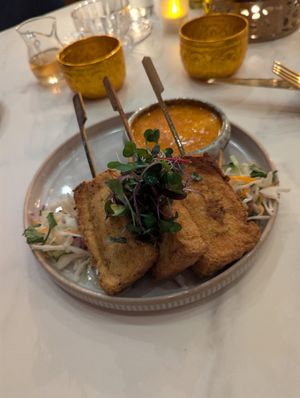 Tofu satay at Thaihey Thaifood in New Orleans
