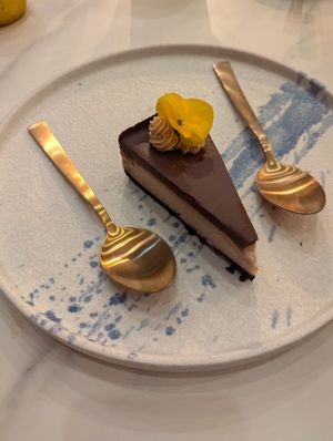 Chai Vegan Cheesecake at Thaihey Thaifood in New Orleans