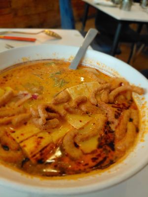 Khao soi tofu at Thaihey Thaifood in New Orleans
