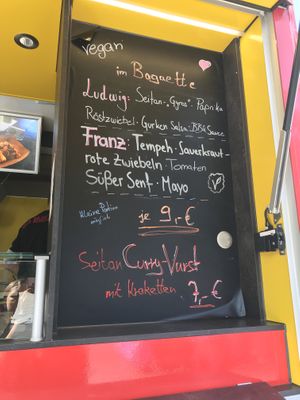 Menu at Siggis Vegan Streetfood in Munich