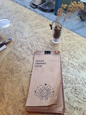 Menu 100% vegan at Chéri Coco in Pantin