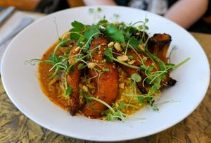 Mafé w/roasted vegetables (plate of the day) at Chéri Coco in Pantin