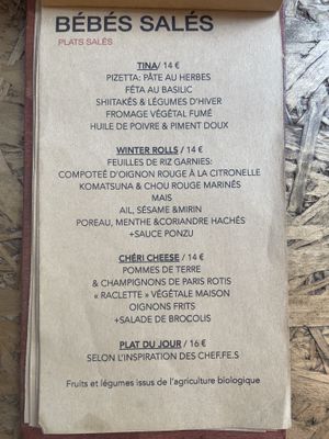 Dishes  at Chéri Coco in Pantin