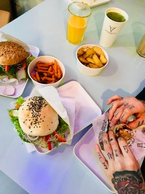 Vegan combo at Krowarzywa - Mokotów in Warsaw