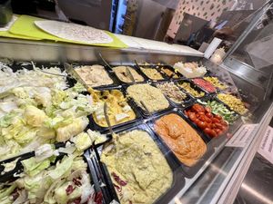 salad & toppings  at Gustav Grün in Oldenburg