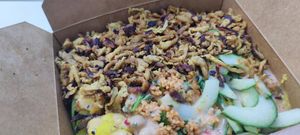 Shawarma with other goodies. at Gustav Grün in Oldenburg