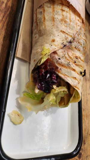 Roll with Kebab at Gustav Grün in Oldenburg