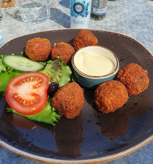 Vegan Bieterballen at Oranjerie ‘t Vogelhuis in De Koog