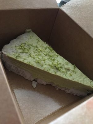 Key Lime Pie at Chef Sara's Raw Vegan Academy and Cafe in Cave Creek