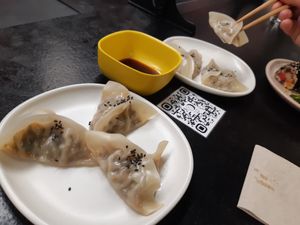 Starter: North, Pyongyang dumplings at Mama Uma in Madrid