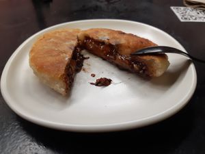 Dessert: Hodduk at Mama Uma in Madrid