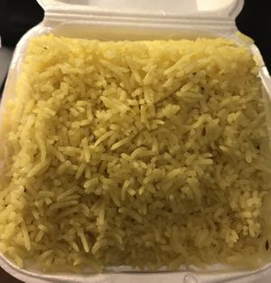 A ton of rice!  at Mr. Tandoori in Pueblo