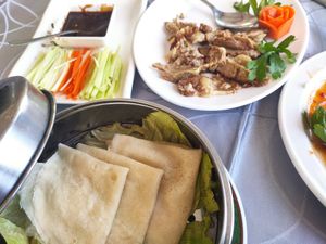 Vegan peking duck at Chino China Town in Fuerteventura