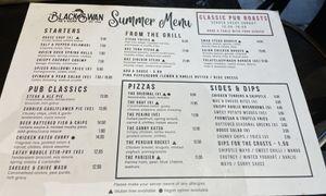 Summer Menu  at The Black Swan in Alnwick