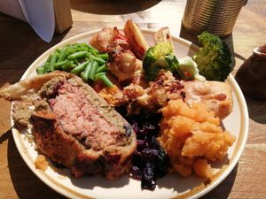 Roast dinner at The Sound Lounge in Sutton