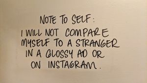 In the men's rest room. at The Sound Lounge in Sutton