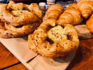 Pastries at The Sound Lounge in Sutton