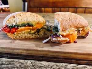 Med Ciabatta also available on sourdough at The Sound Lounge in Sutton