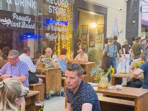 Outdoor Seating at The Sound Lounge in Sutton