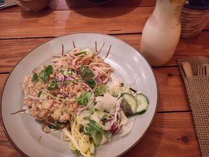 Udon Nudel mit Tofu at Vietfresh in Jena