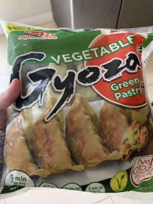 Vegan gyozaa  at Asia Market in Dublin