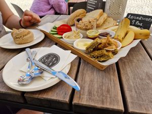 Breakfast for two. at Cafe Loumee in Fuessen