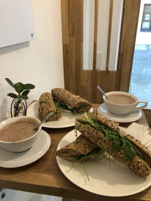 Baguettes at Cafe Loumee in Fuessen