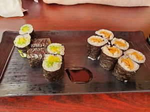 Avocado and Inari Rolls at Soho Ramen & Sake Bar in Temecula