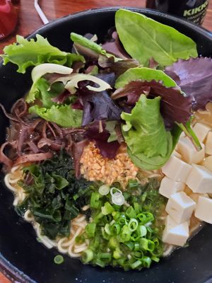 Vegan Miso Ramen at Soho Ramen & Sake Bar in Temecula