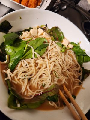 Vegan ramen at Soho Ramen & Sake Bar in Temecula