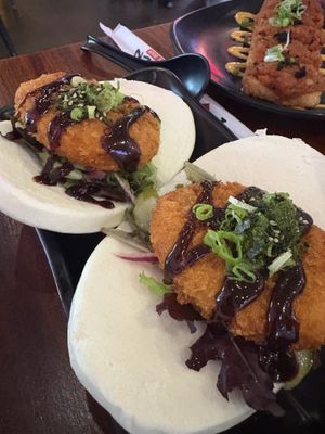Vegan Bao Buns  at Soho Ramen & Sake Bar in Temecula