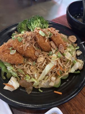 Yakisoba Noodles  at Soho Ramen & Sake Bar in Temecula