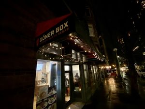 outside  at Doner Box in Seattle
