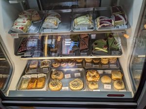 Case at Crust Vegan Bakery in Philadelphia