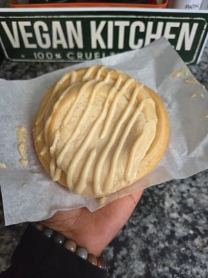 Cheese danish at Crust Vegan Bakery in Philadelphia