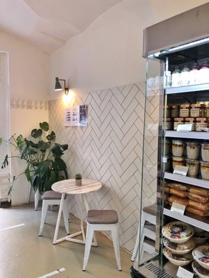 Inside  at Green One BTC in Ljubljana