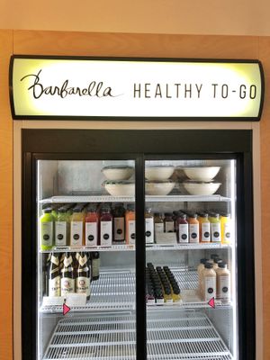 Fresh food to go at Green One BTC in Ljubljana