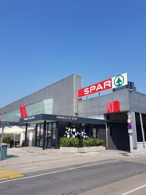 location BTC entrance A10 at Green One BTC in Ljubljana