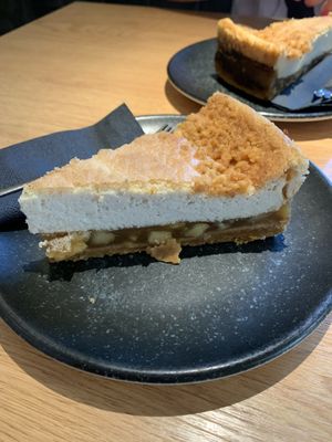 Apple pie  at Green One BTC in Ljubljana