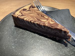 peanut butter cheesecake   at Green One BTC in Ljubljana