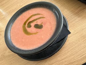 Soup of the day  at Green One BTC in Ljubljana